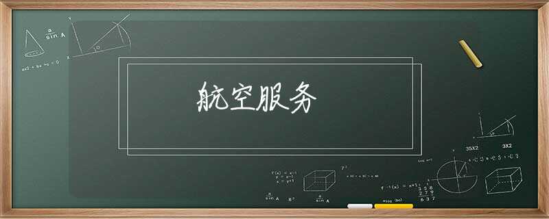 航空服务